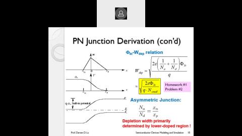 【Semiconductor Devices Modeling and Simulation】 0310 Diode Physics and Modeling -2.mp4