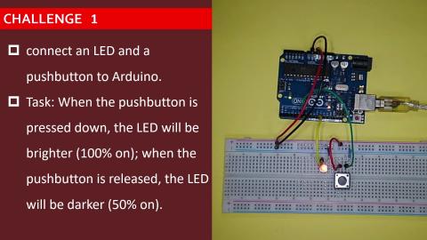 analogwrite challenge 1 demo