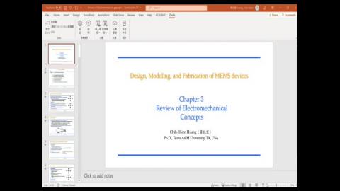 Chapter3 Review of Electromechanical