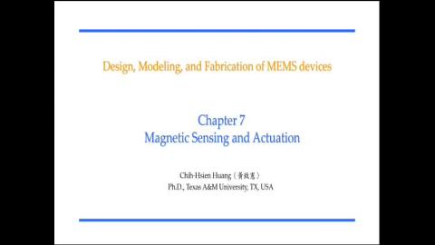 Chapter7 Magnetic Sensing and Actuation