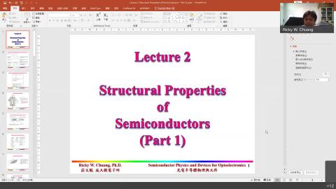 Structural Properties of Semiconductors part1