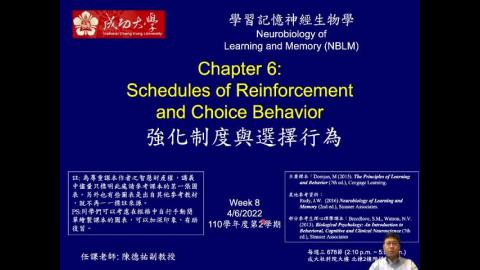 學習記憶神經生物學_week07_Ch6_Operant Conditioning (2) (1/3)