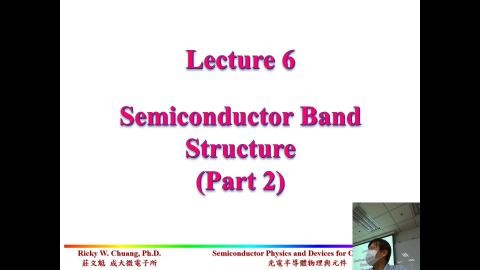 Semiconductor Band Structure part2