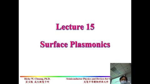 Surface Plasmonics