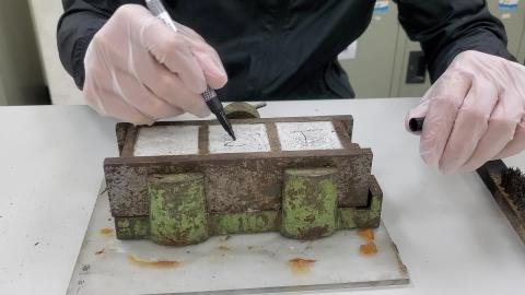 2022-04-11 砂漿試體拆模養護