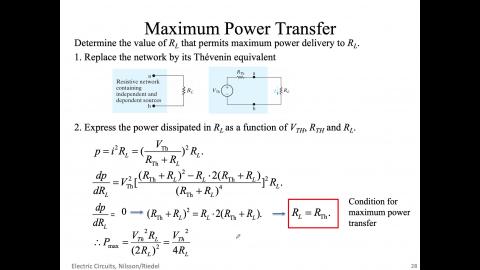 電子及電工學 3.4 maximum power transfer.mov
