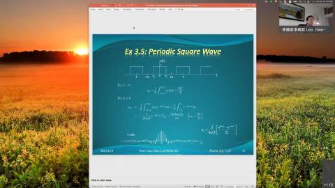 訊號與系統 Signals and Systems-20220419