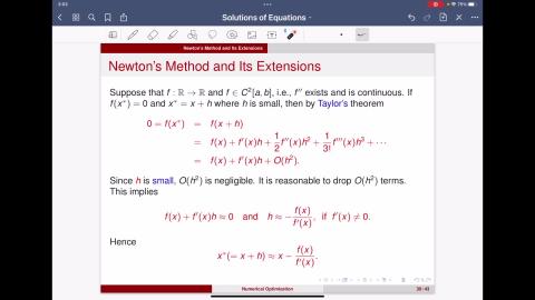 Ch 2.3 Newton Method and Its Extensions.mp4