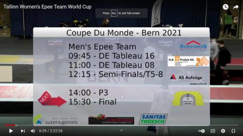 Team fencing rules A