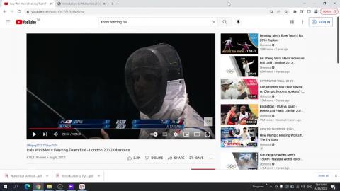 Team fencing rules D