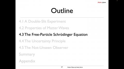 The Free-Particle Schrödinger Equation