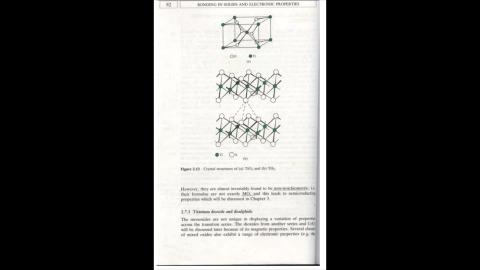 固態化學 TiO2 TiS2 