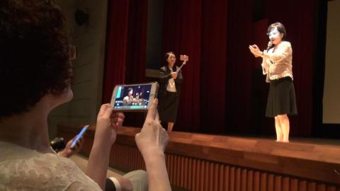 資深主播沈春華成大談「從直播風潮看新媒體時代」