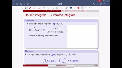 Sec 12.2 Double Integrals over General Regions b.mp4