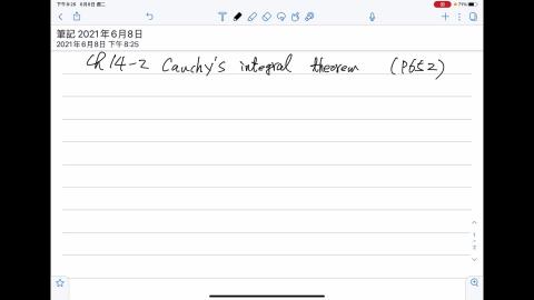Cauchys integral theorem.MOV