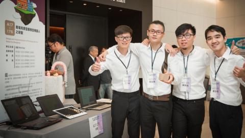 成大電機賣場機器人  勇奪旺宏金矽獎應用組鑽石大賞