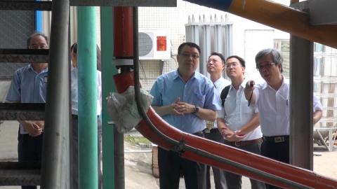 漢翔參訪成大  亟盼在航太與綠色能源合作