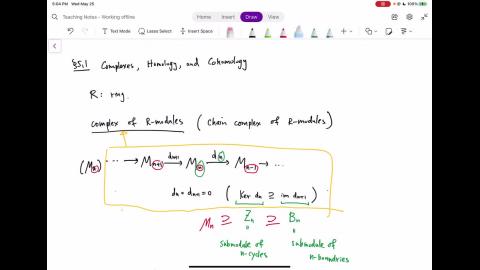 0526_complex, homology, cohomology