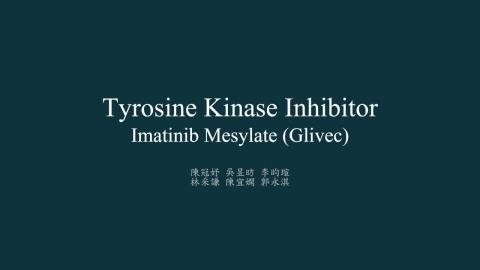 110-2 生物製劑_第5組_Tyrosine Kinase Inhibitor: Imatinib Mesylate