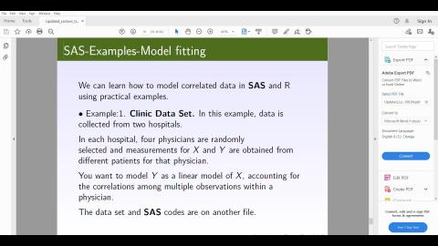 Lecture 15 CORRELATED Response Data (Additional Notes) Part2