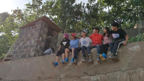 成大學生雲南蓋廁所  親身體驗服務與學習