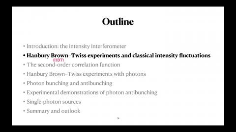 HBT experiments and classical intensity fluctuations