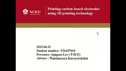 Printing carbon-based electrodes using 3D printing technology