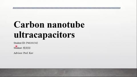 Carbon nanotube ultracapacitors.mp4