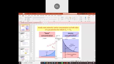 2022.09.22 電子學一_CAPACITIVE EFFECTS IN  THE PN JUNCTION.wmv