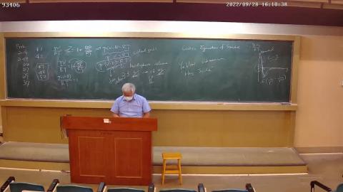 On-line Lecture 化工熱力學 - 2022/09/28 16:10