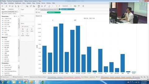 107.4.25 下午1：30~4:30「簡單上手Tableau大數據視覺化分析工具」直播網