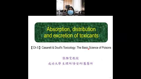 1110929_張雅雯老師授課_absorption, distribution, excretion of toxicants 2022-10-12-08-52-19.mp4