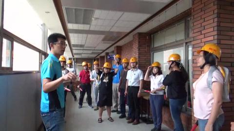 避難引導班演練