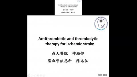 111.11.1上午10-12點_NPP_陳志弘醫師授課_中風