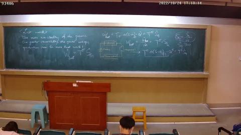 On-line Lecture 化工熱力學 - 2022/10/24 17:10