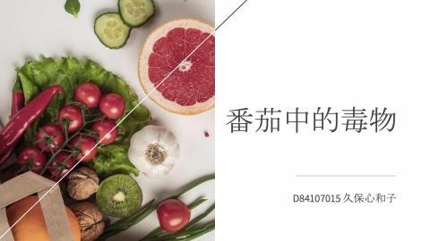 1112TIDL(課調老師:張雅雯教授)_心理系久保心和子_112.5.1_番茄中的毒