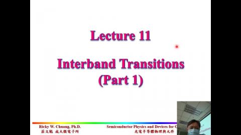 Lecture 11_ Interband Transitions - Part 1