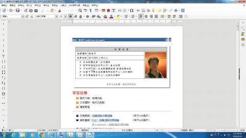 (4)有效運用writer操作界面
