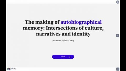 學生導讀《The making of autobiographical memoryIntersections of culturenarratives and identity》