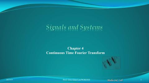 訊號與系統 Signals and Systems-20230425 (2)