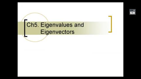 LA(W14 L2) Eigenvalue I.wmv