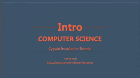 01_Cygwin Installation Tutorial