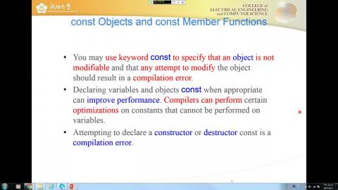 Lec_07 Const, Friend, This, Static Part2