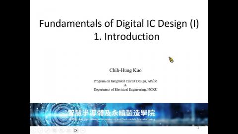 2023 Fundamental of Digital IC Design (I) - Unit 1