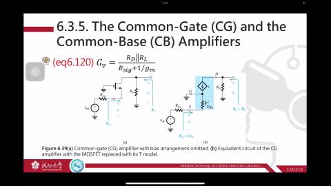 【1004-共閘放大器及共基放大器的小訊號分析（一）】