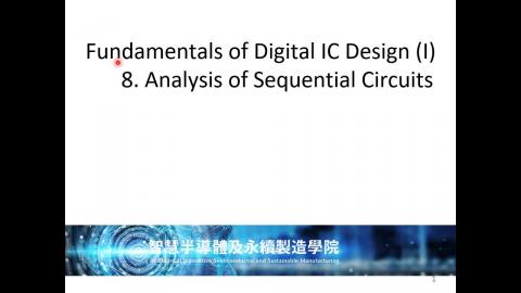 2023 Fundamental of Digital IC Design (I) - Unit 8