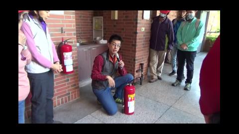 108年下半年度力行自衛消防編組演練課程滅火訓練