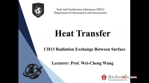 Heat Transfer May 29th