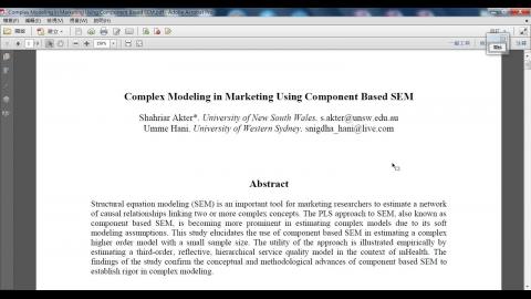 SEM W15L3 PLS Second order model.wmv