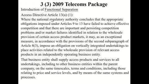 TELECOMMUNICATIONS INDUSTRY POLICY AND REGULATION0513-2